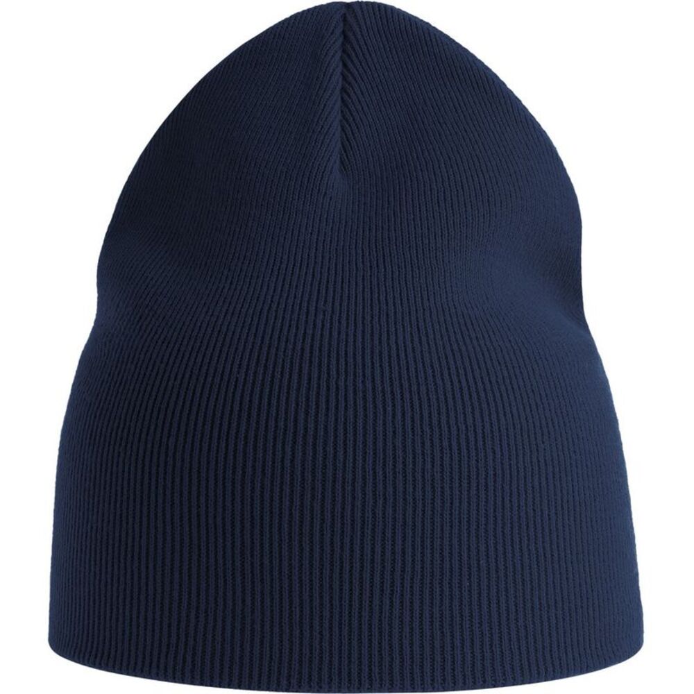 Atlantis Unisex Adult Yala Natural Beanie / Navy